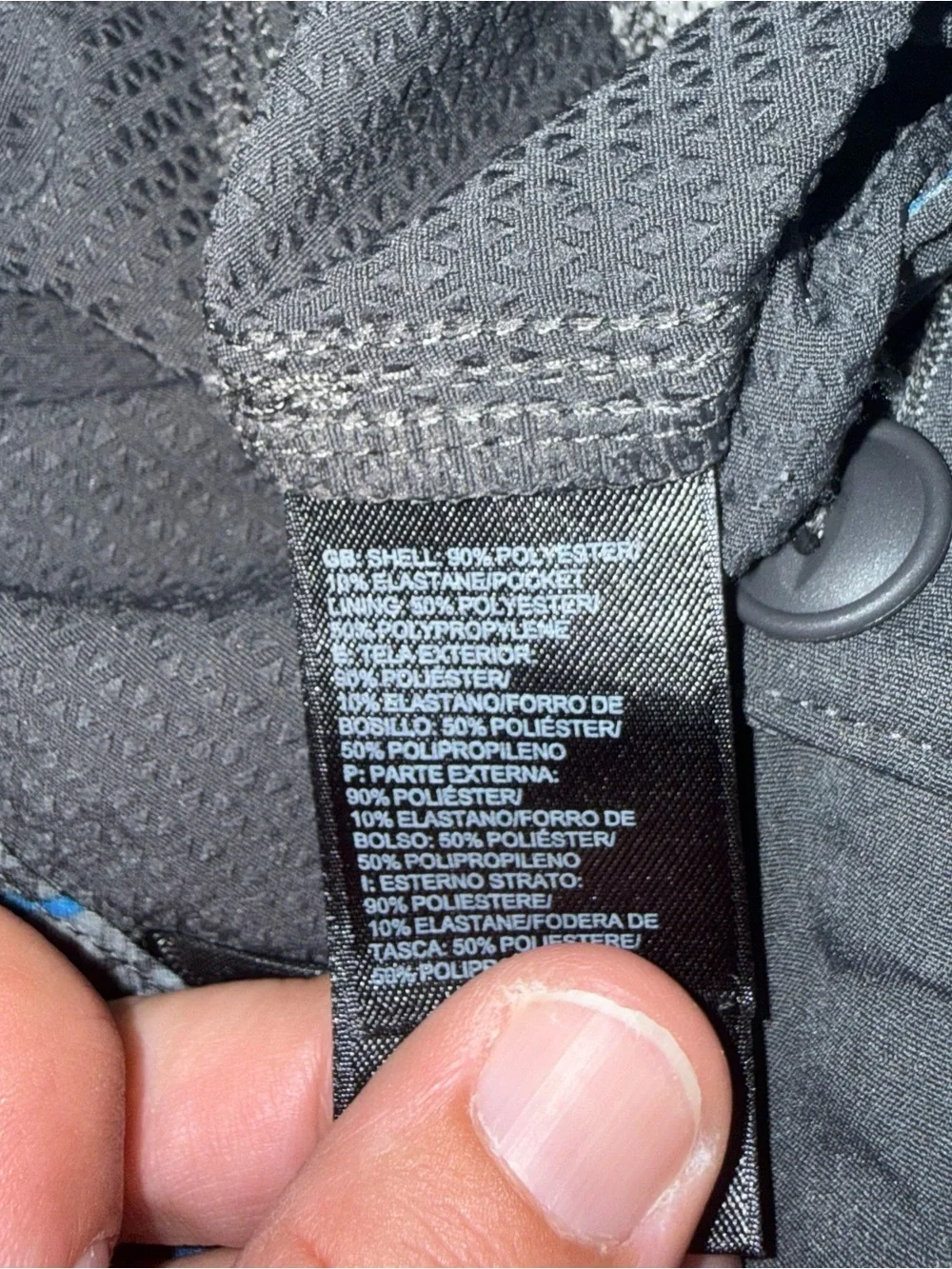 The North Face Gray Flat Front Quick Dry Shorts